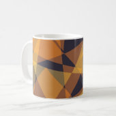 Mug Géométrique, cool, tendance, moderne, triangles si (Devant gauche)