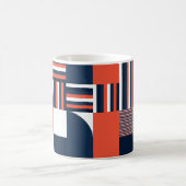 Mug Géométrique créative : Conception moderne et trans (Centre)