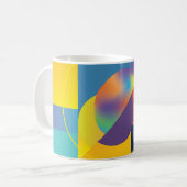 Mug Géométrique créative : couverture Vintage Abstrait (Devant gauche)