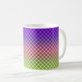 Mug Géométrique, dégradé, Ombre (Devant droit)