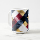 Mug Géométrique Diagonal (Devant gauche)