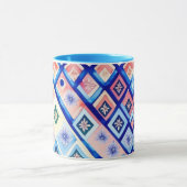 : Mug géométrique floral (Centre)