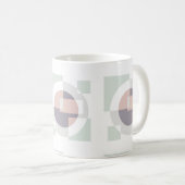 Mug Géométrique minimaliste (Devant droit)