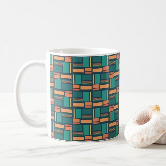 Mug Géométrique Moderne (Avec donut)