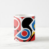 Mug Géométrique Moderne du Milieu du Siècle (Centre)