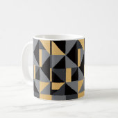 Mug Géométrique Moderne – Style Artisanal (Devant gauche)