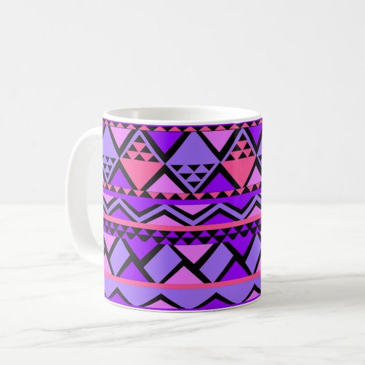 Mug géométrique multimotif (Devant gauche)