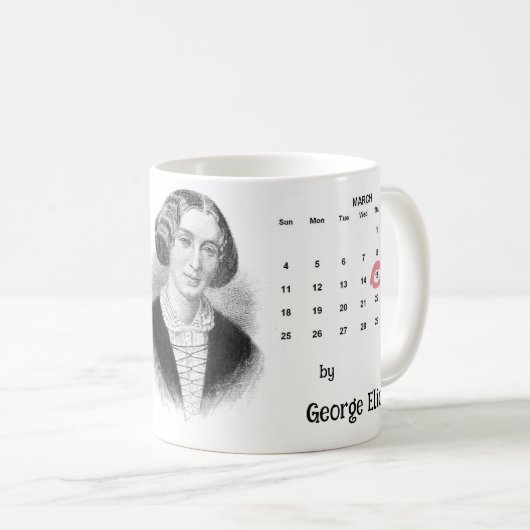 Mug George Eliot (Devant droit)