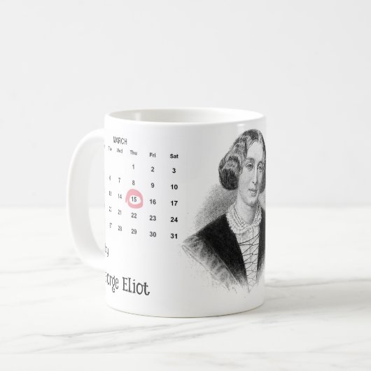 Mug George Eliot (Devant gauche)
