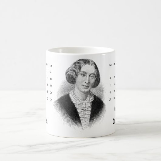 Mug George Eliot (Centre)