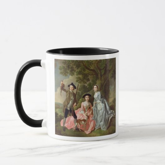 Mug George Rogers avec son épouse, Margaret, et son (Gauche)