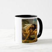 Mug George Stubbs | un lion attaquant un cheval, (Devant droit)