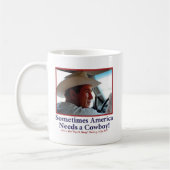 Mug George W Bush dans le casquette de cowboy (Gauche)