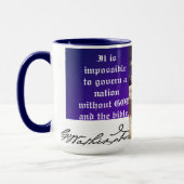 MUG GEORGE WASHINGTON (Gauche)