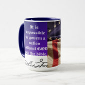 MUG GEORGE WASHINGTON (Devant gauche)