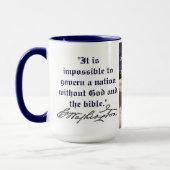 MUG GEORGE WASHINGTON (Gauche)