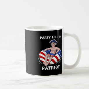 Mug George Washington 4 juillet USA Patriot Fun