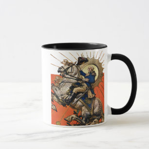 Mug George Washington à cheval