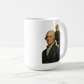 Mug George Washington avec aigle chauve (Devant droit)