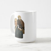 Mug George Washington avec aigle chauve (Devant gauche)