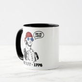 Mug George Washington Brexit 1776 Lunettes de soleil d (Devant gauche)