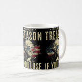 Mug George Washington C'est seulement de la trahison s (Devant droit)