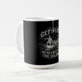 Mug George Washington Delaware Mème Parodie d'Art (Devant gauche)