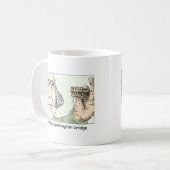 Mug George Washington Dents Drôle Drôle Cadeaux & Obje (Devant gauche)