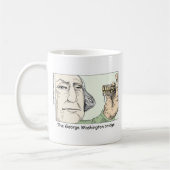 Mug George Washington Dents Drôle Drôle Cadeaux & Obje (Gauche)