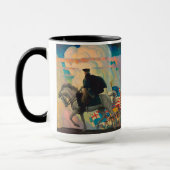Mug George Washington par Newell Convers Wyeth (Gauche)