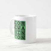 Mug George Washington, président américain (Devant gauche)