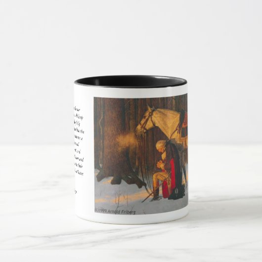 Mug George Washington Prière pour la musique de notre  (Centre)