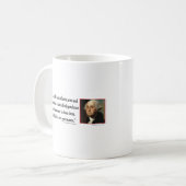 Mug George Washington sur les droits des armes à feu (Devant gauche)
