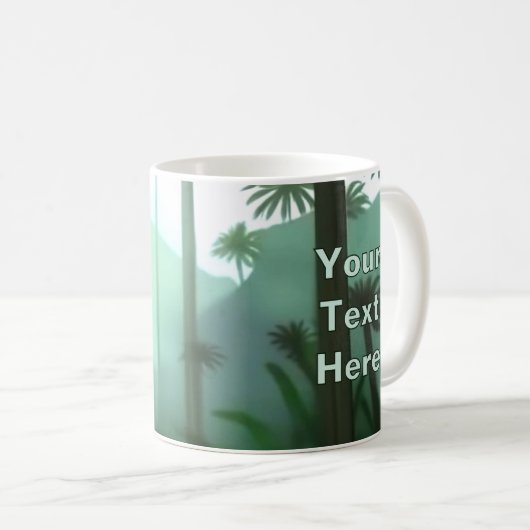 Mug Georgeousaurus Blond Dinosaur (Devant droit)