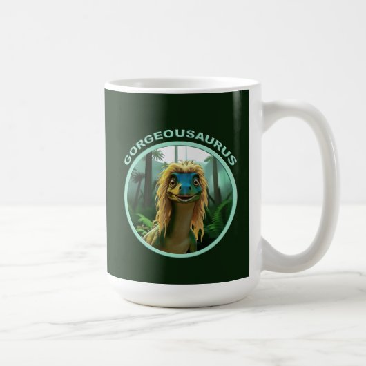 Mug Georgeousaurus Blond Dinosaur (Droite)