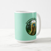 Mug Georgeousaurus Blond Dinosaur (Devant droit)