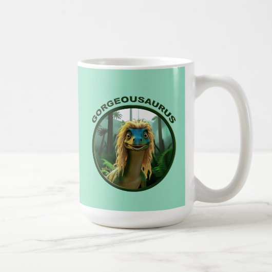 Mug Georgeousaurus Blond Dinosaur (Droite)