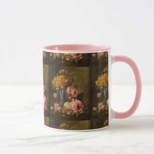 Mug Georges Jeannin Fleur Vintage Vie morte