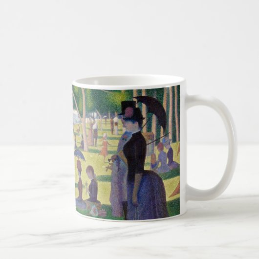 Mug Georges Seurat - Un dimanche après-midi à l'Île de (Droite)
