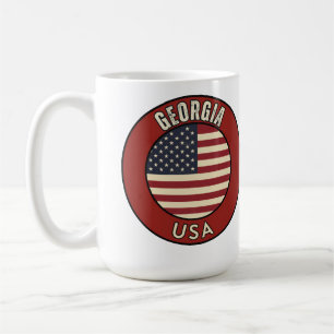 Mug Géorgie États-Unis d'Amérique