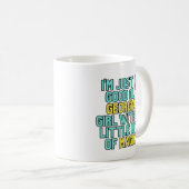 Mug Géorgie Les filles sont un Humour magique de cuisi (Devant droit)