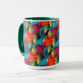 Mug Géorgie O'Keefe 1919 Canne rouge (Devant gauche)