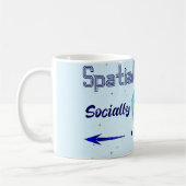 Mug Géospatial, boisson de géomètre (Gauche)