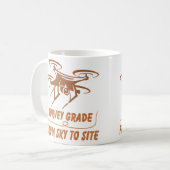Mug Géospatial/Surveyor Boire (Devant gauche)