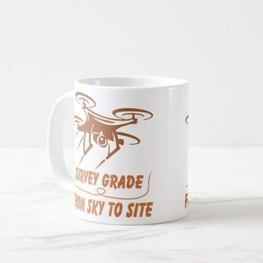 Mug Géospatial/Surveyor Boire (Devant gauche)