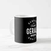 Mug Gerald Nom personnalisé Anniversaire (Devant gauche)