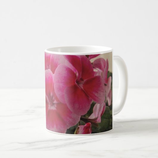 MUG GERANIUM ROSE (Devant droit)