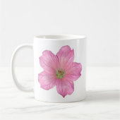 Mug Géranium rose (Gauche)