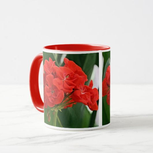 Mug Géranium rouge (Devant gauche)
