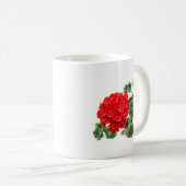 Mug Géranium rouge brillant (Devant droit)
